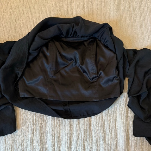 Black Marciano Off The Shoulder Top - Picture 3 of 7